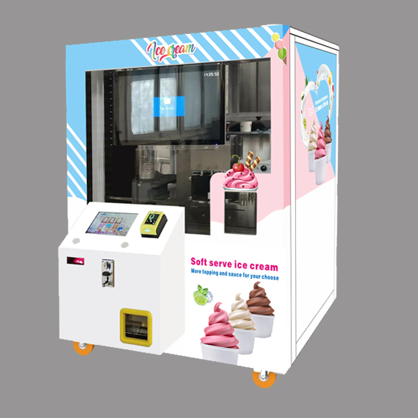 Máquina comercial de sorvete macio