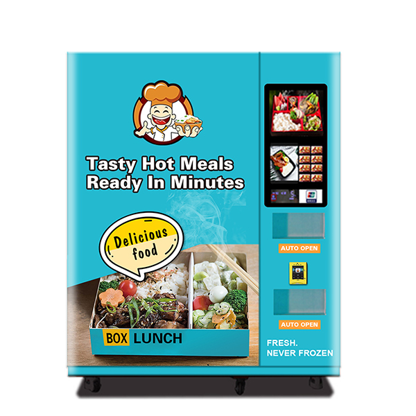 Máquina de venda automática de comida quente à venda